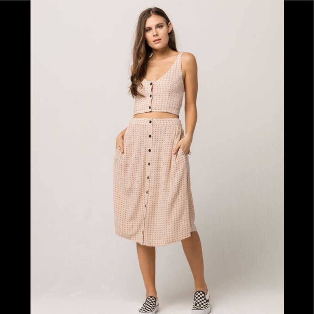 VOLCOM Midi Length Skirt